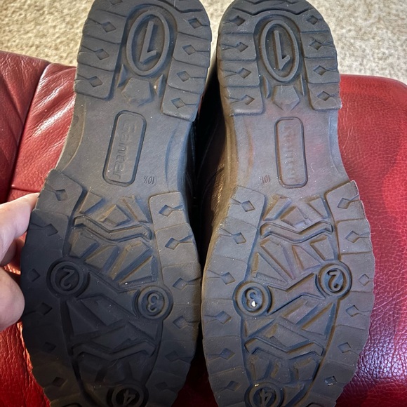 Ganter brown tie full leather shoes sz 10 1/2 H - Picture 6 of 6